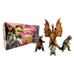Godzilla Destroy All Monsters 4 Figure Box St