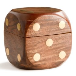 Terningst - Tr/messing