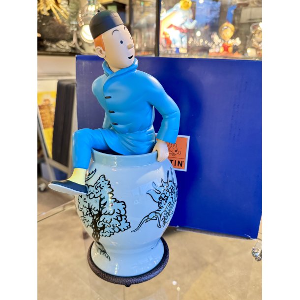 Tintin Figur - Tintin P� Vej Ud Af Vasen (2007)