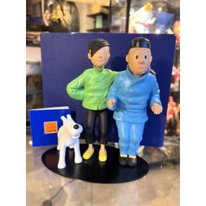 Tintin Figur - Tintin & Tchang (2007)