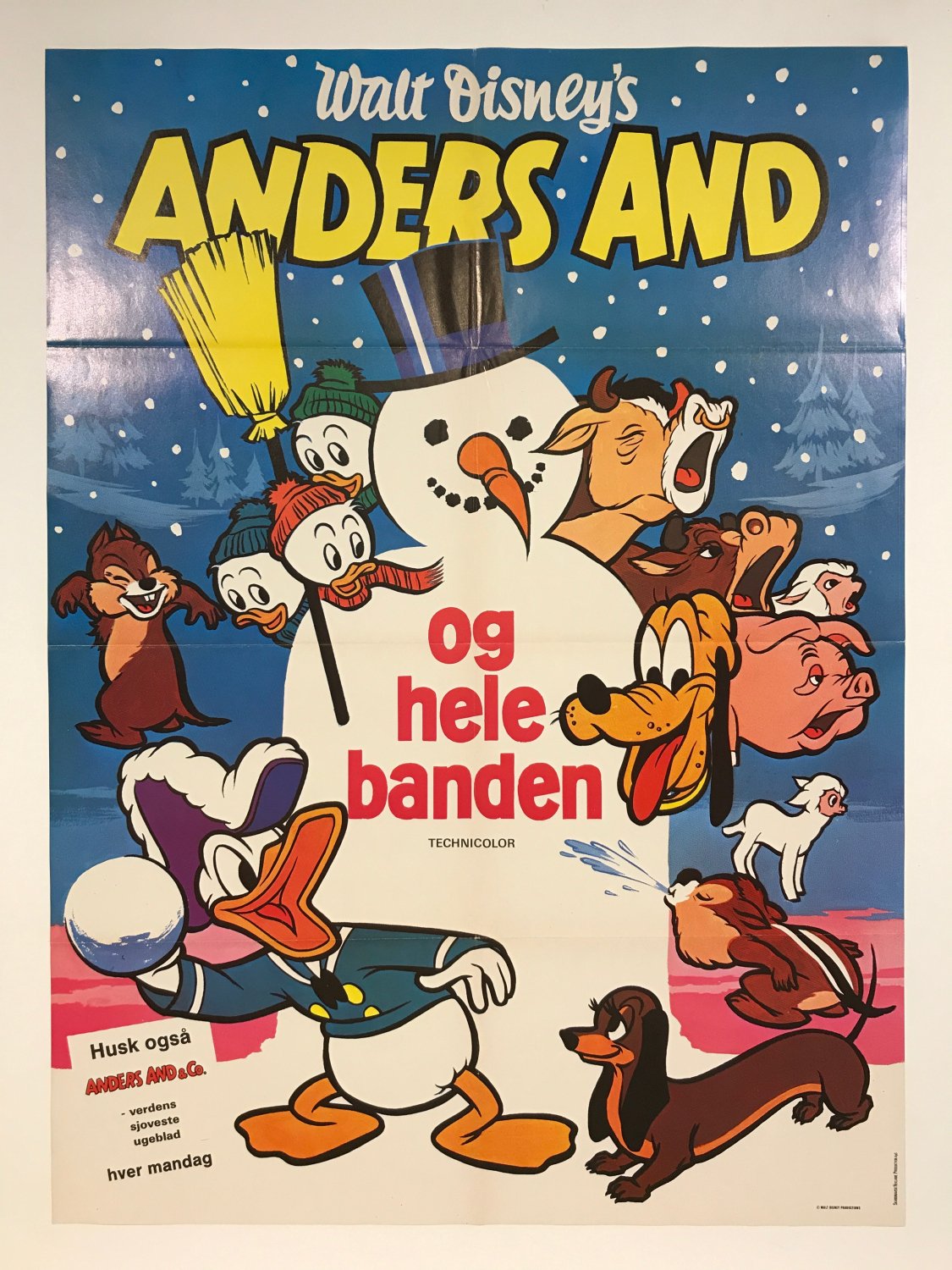 Anders og hele banden - Disney FilmPlakaten.Com