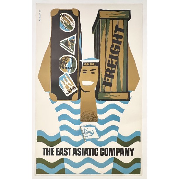 Original K Plakat - The East Asiatic Company