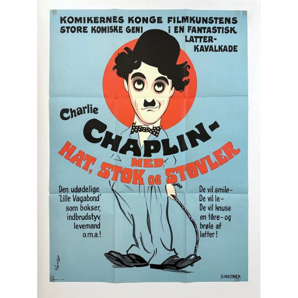 Chaplin - Med Hat, Stok Og St�vler