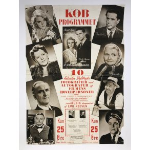 Reklameplakat for programmet til 