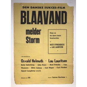 Blaavand Melder Storm