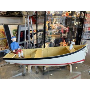 Tintin Figur - Tintin & Terry I Rob�d KI5, Den Sorte � (2000)