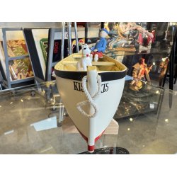 Tintin Figur - Tintin &amp; Terry I Rob�d KI5, Den Sorte � (2000)