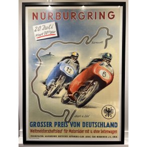 Original Racing Plakat - RESERVERET 