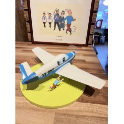 Tintin Figur - Beechcraft Bonanza A35 