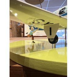 Tintin Figur - Beechcraft Bonanza A35 