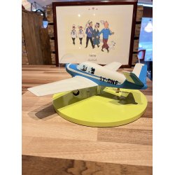Tintin Figur - Beechcraft Bonanza A35 