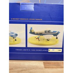 Tintin Figur - Beechcraft Bonanza A35 