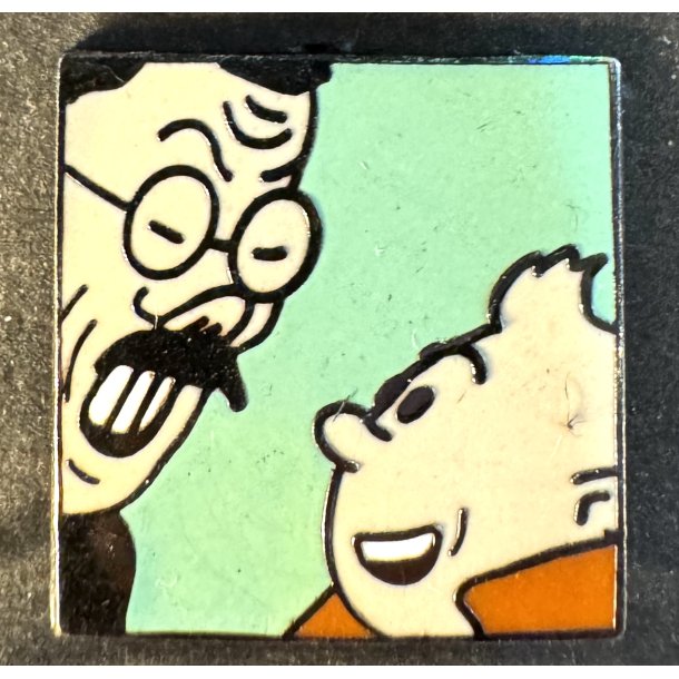 Tintin Pin - Corner Paris - Tintin &amp; Mitsuhirato - Den Bl� Lotus