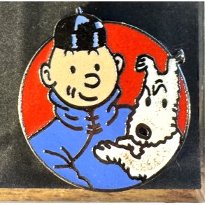 Tintin Pin - Corner Paris - Tintin & Terry, Den Bl� Lotus