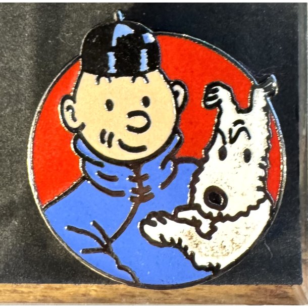 Tintin Pin - Corner Paris - Tintin &amp; Terry, Den Bl� Lotus