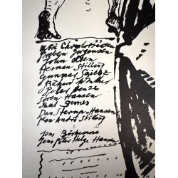 Original Vintage Plakat - Galleri Danmark, N�ste �rs Kunstnere 1977