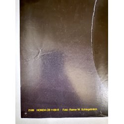 Original Vintage Plakat - Honda CB 1100 R (1981)