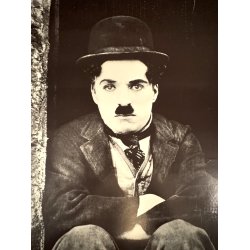 Vintage Plakat - Chaplin, The Kid (1983)