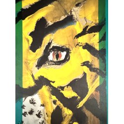 Original Vintage Plakat - Frihedens Maske, Fiolteatret 1985