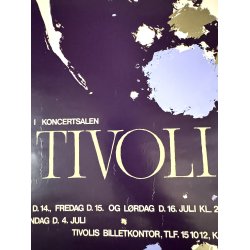 Original Vintage Plakat - American Ballet Theatre, Tivoli 1977