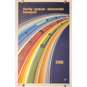 Original DSB Plakat