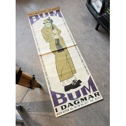 Original Revy Plakat - BUM i Dagmar
