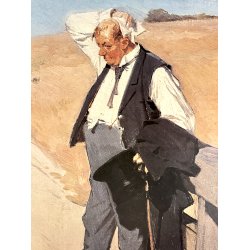 Original Vintage Plakat - Tuborg �l - Den T�rstige Mand