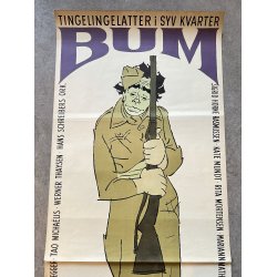 Original Revy Plakat - BUM i Dagmar