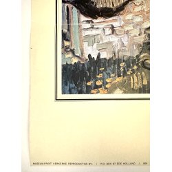 Original Vintage Plakat - Vincent van Gogh - Houses at Auvers 1977