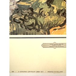 Original Vintage Plakat - Vincent van Gogh - Houses at Auvers 1977