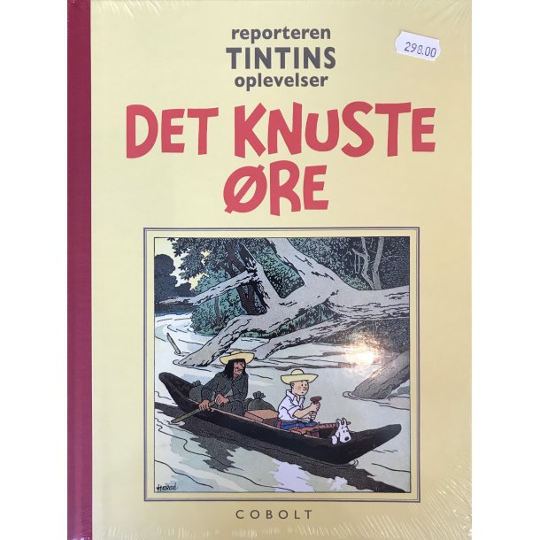 Reporteren Tintins oplevelser Nr. 5 Det knuste re