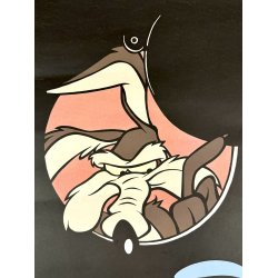 Original Vintage Plakat - Wile E. Coyote &amp; Roadrunner 1993