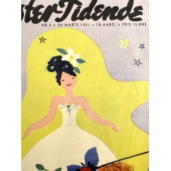 Original Vintage Tryk - M�nster Tidende - Grete Rich 1951