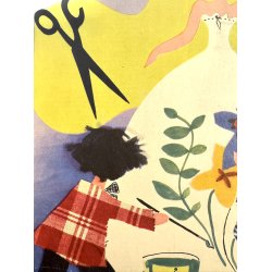 Original Vintage Tryk - M�nster Tidende - Grete Rich 1951