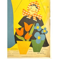 Original Vintage Bladtryk - Forside M�nster Tidende - Grete Rich 1949