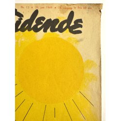 Original Vintage Bladtryk - Forside M�nster Tidende - Grete Rich 1949