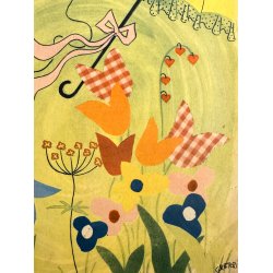 Original Vintage Bladtryk - Forside M�nster Tidende - Grete Rich 1949