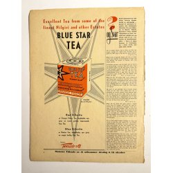 Original Vintage Bladtryk - Forside M�nster Tidende - Grete Rich 1949