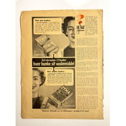 Original Vintage Bladtryk - Forside M�nster Tidende - Grete Rich 1949