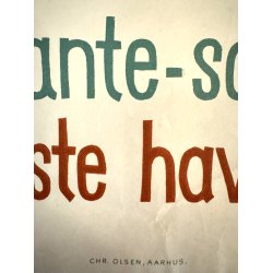 Original Vintage Plakat - Havebrugs-Ugen, Grete Rich 1952