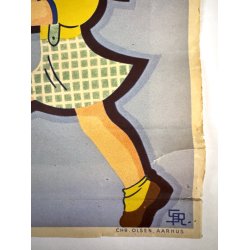 Original Vintage Plakat - Mors Dag S�ndag 11. Maj, Grete Rich (Ca 1950)