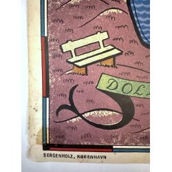 Original Vintage Plakat - Viborg, Jyllands Hjerte, Lyngens By (Ca 1950)