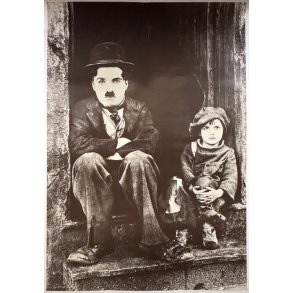 Vintage Plakat - Chaplin, The Kid (1983)
