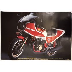 Original Vintage Plakat - Honda CB 1100 R (1981)
