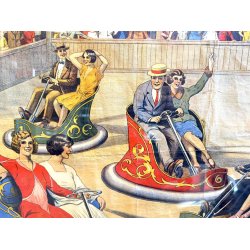 Original Vintage Plakat - Tivoli Radiobiler (Ca 1930)