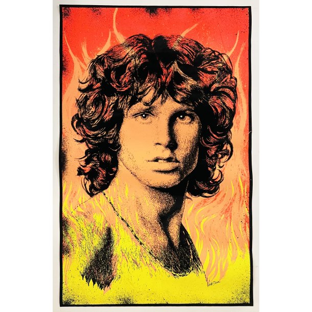 Original Plakat - Jim Morrison - Velour UV