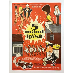 5 Mand Og Rosa