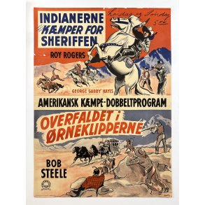 Dobbeltprogram - Indianerne K�mper For Sheriffen / Overfaldet I �rneklipperne