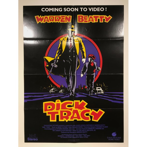 Dick Tracy - Videoplakat