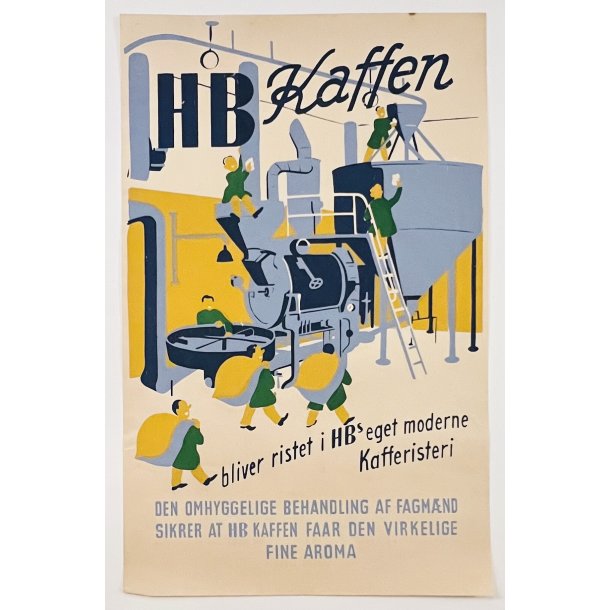 Original Plakat - HB Kaffen